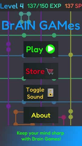 Brain Games для Android — скриншот 1