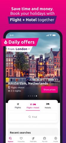 Bravofly для iOS — скриншот 1