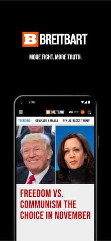 Breitbart для Android — скриншот 1
