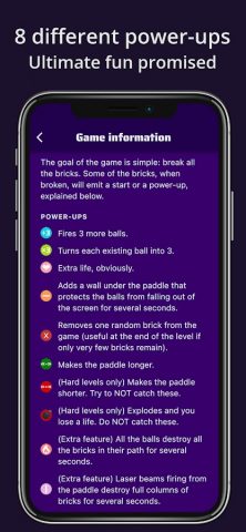 Brick Mania: Fun Arcade Game для Android — скриншот 5