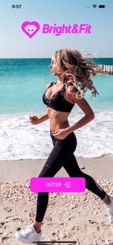 Bright & Fit Fitness App для iOS — скриншот 1