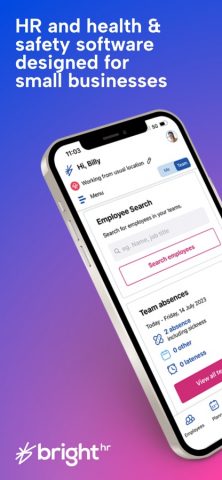 BrightHR для iOS — скриншот 1