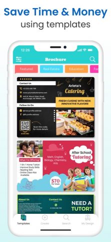 Brochure Maker, Pamphlet Maker для iOS — скриншот 4