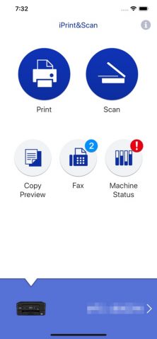Brother iPrint&Scan для iOS — скриншот 1