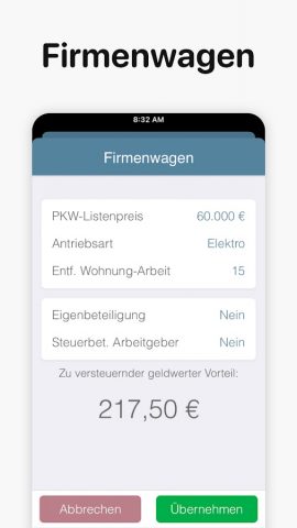 Bruno — Brutto Netto Rechner для Android — скриншот 4