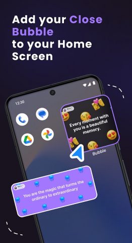 Bubbl Widget для Android — скриншот 1