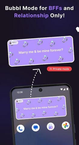 Bubbl Widget для Android — скриншот 3