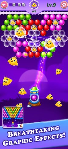 Bubble Shooter: Birds Rescue для iOS — скриншот 2