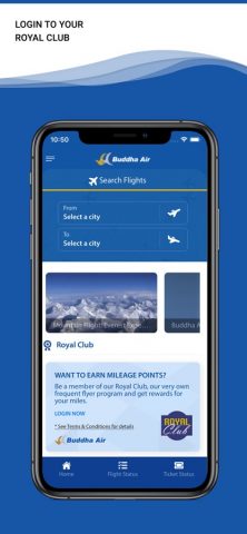 Buddha Air для iOS — скриншот 3