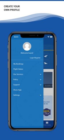 Buddha Air для iOS — скриншот 4