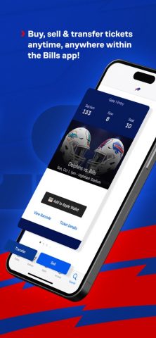 Buffalo Bills Mobile для iOS — скриншот 4