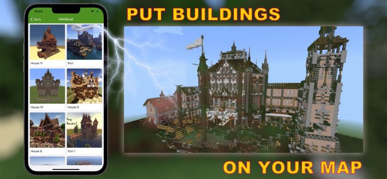 Buildings for Minecraft PE для iOS — скриншот 1