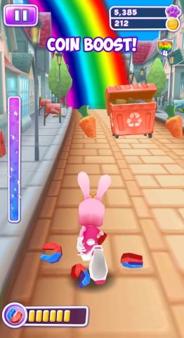 Bunny Rabbit Runner для Android — скриншот 1