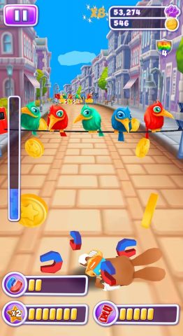 Bunny Rabbit Runner для Android — скриншот 3