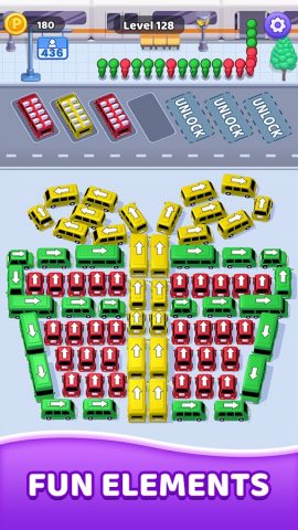 Bus Traffic Puzzle для Android — скриншот 1