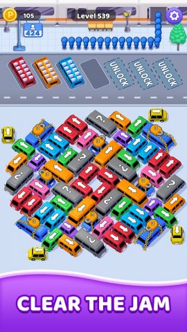 Bus Traffic Puzzle для Android — скриншот 2