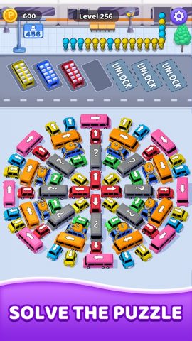 Bus Traffic Puzzle для Android — скриншот 3