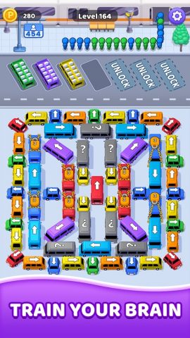 Bus Traffic Puzzle для Android — скриншот 4
