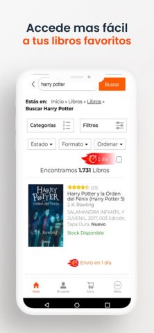 Buscalibre для iOS — скриншот 3