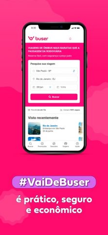 Buser для iOS — скриншот 1