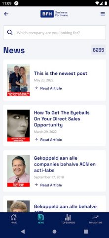 Business For Home News для Android — скриншот 2