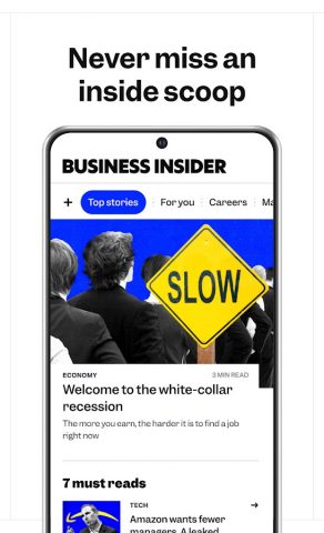 Business Insider для Android — скриншот 1