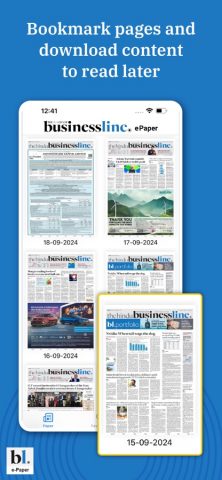 Businessline — Business ePaper для iOS — скриншот 3