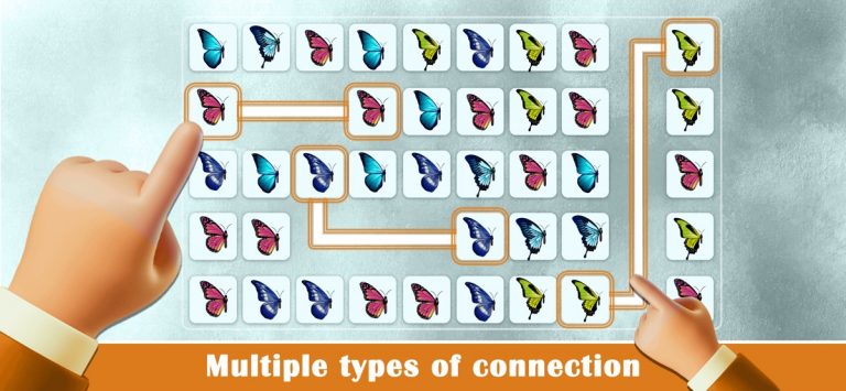 Butterfly connect game для iOS — скриншот 2