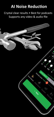 ByeNoise — Video Audio Editor для iOS — скриншот 1