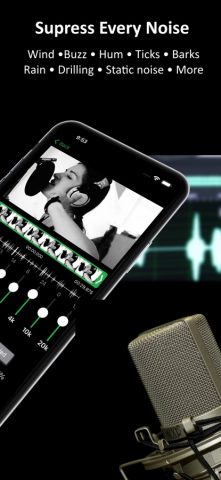 ByeNoise — Video Audio Editor для iOS — скриншот 2