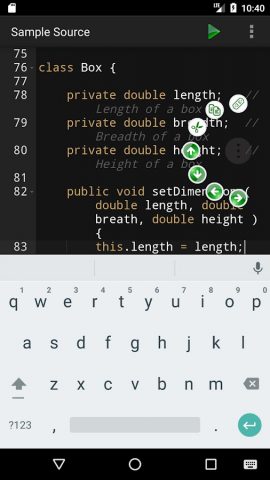 C# Programming Compiler для Android — скриншот 3