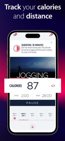 C25K® 5K Running Coach & Map для iOS — скриншот 3