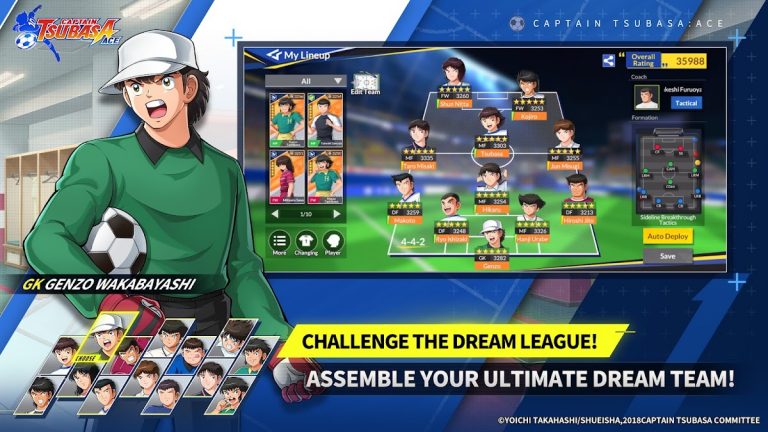 CAPTAIN TSUBASA: ACE для Android — скриншот 2
