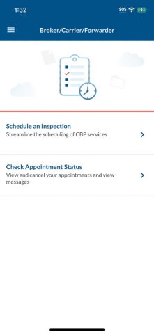 CBP Link для iOS — скриншот 5