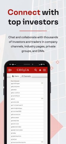 CEO.CA для iOS — скриншот 2