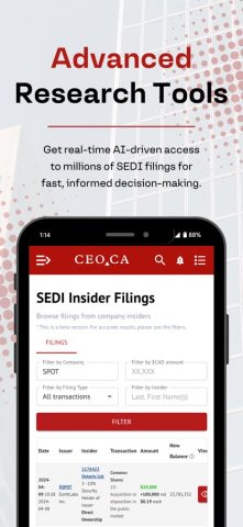 CEO.CA для iOS — скриншот 3