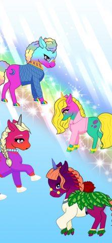 Чиби Единороги — Аватар Мейкер для iOS — скриншот 2