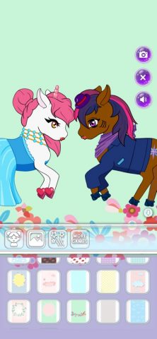 Чиби Единороги — Аватар Мейкер для iOS — скриншот 5