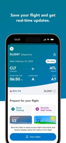 CLT Airport для iOS — скриншот 3