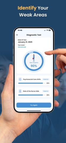 CNA Practice Test 2026 Prep для iOS — скриншот 4