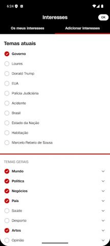 CNN Portugal для Android — скриншот 4