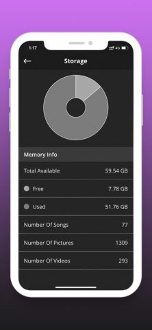 CPU Monitor — RAM,OS & Battery для iOS — скриншот 5