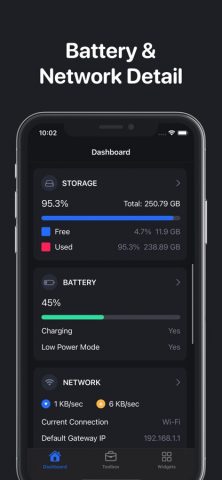 CPU Z: Device Monitor x Dasher — скриншот 4