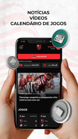 CR Flamengo | Fla-APP для Android — скриншот 2