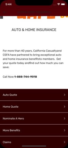 CSFA для iOS — скриншот 5