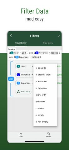 CSV File Viewer — Smart CSV для iOS — скриншот 3