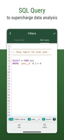 CSV File Viewer — Smart CSV для iOS — скриншот 5