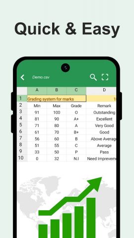 CSV Reader — CSV Viewer для Android — скриншот 2
