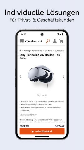CYBERPORT Technik & Elektronik для Android — скриншот 2