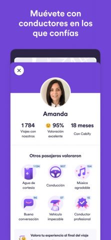 Cabify, viaja como te mereces для iOS — скриншот 3
